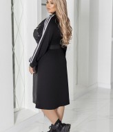 Комбинированное платье  VOJ-1045A640