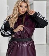 Комбинированное платье  VOJ-1045A640