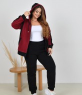 Спортивный костюм женский флисовый KYB-21227A20