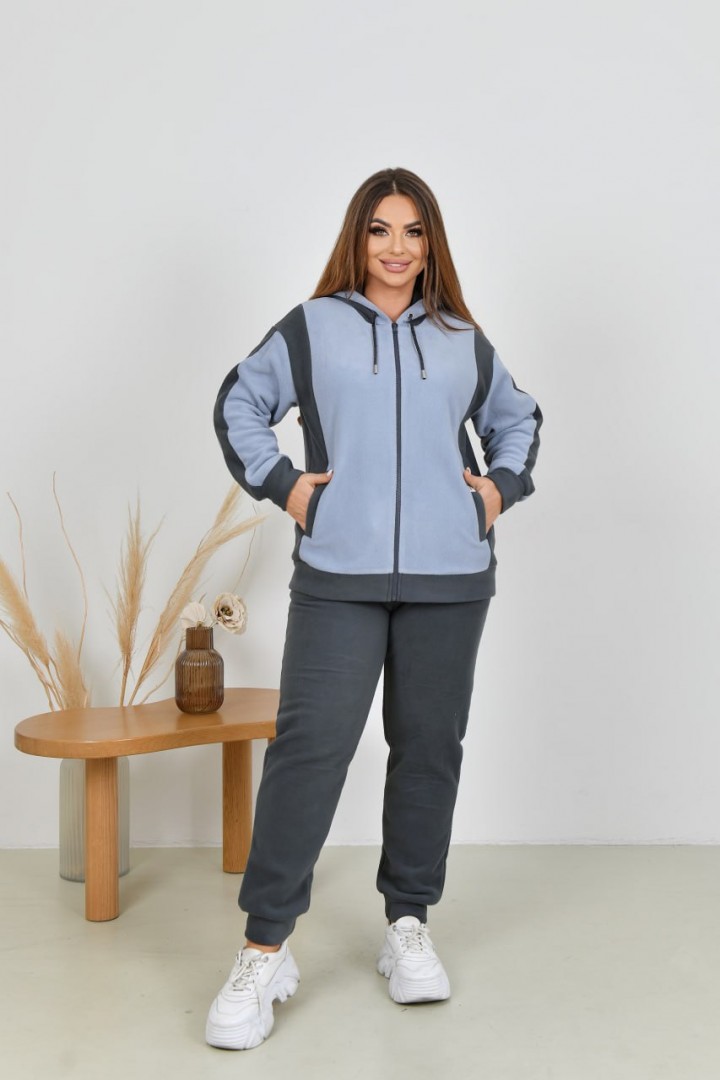 Спортивный костюм женский флисовый KYB-21227A20