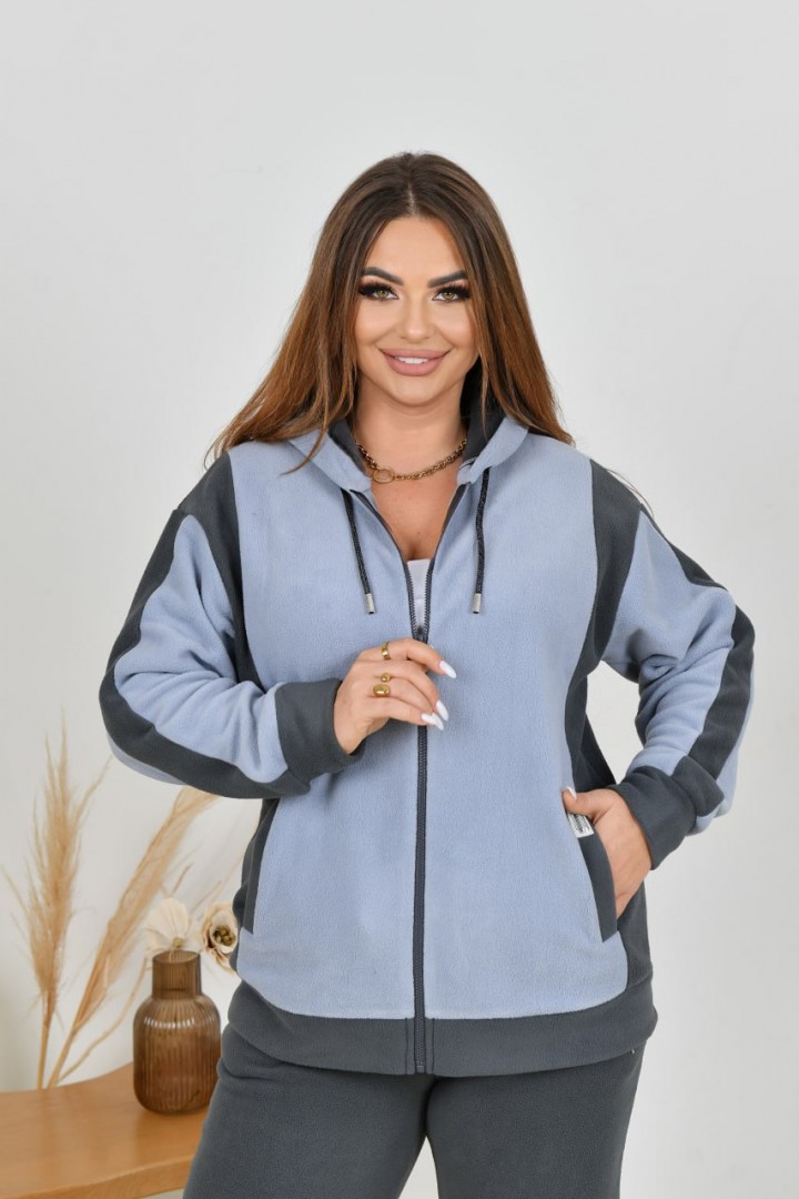 Спортивный костюм женский флисовый KYB-21227A20