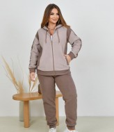 Спортивный костюм женский флисовый KYB-21227A20