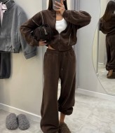 Спортивный флисовый костюм  SAP-109A650