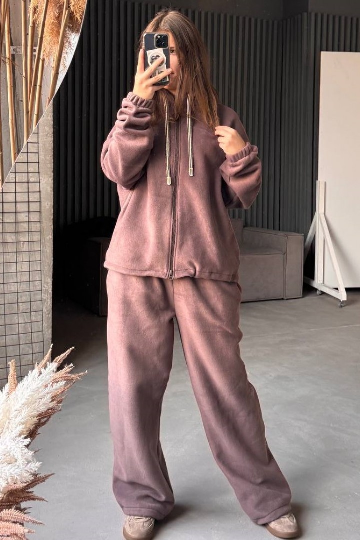 Теплый флисовый костюм OZ-1153A800