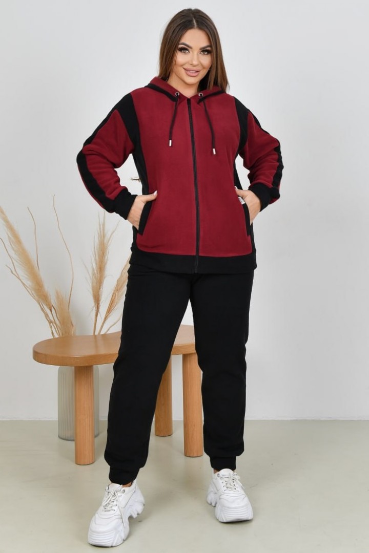 Спортивный костюм женский флисовый KYB-21227A20