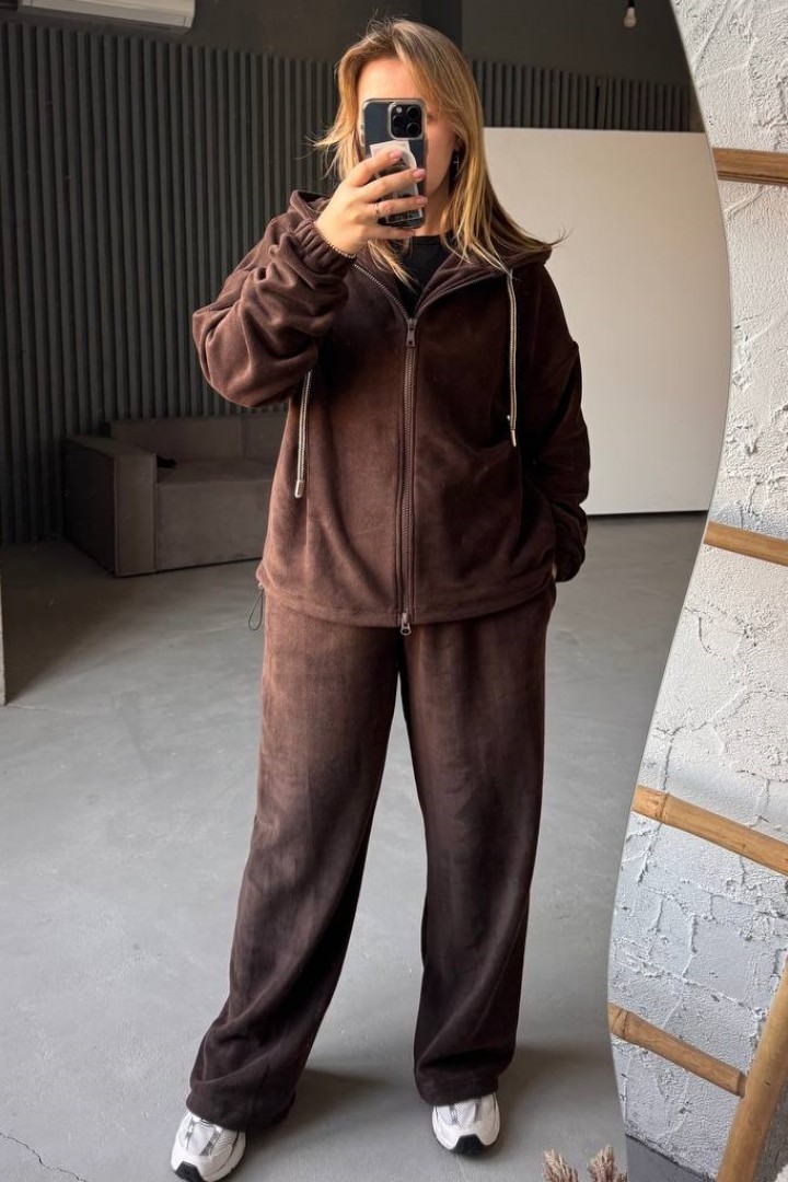 Теплый флисовый костюм OZ-1153A800