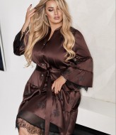 Платье с воланами и кружевом  VOJ-1048A950