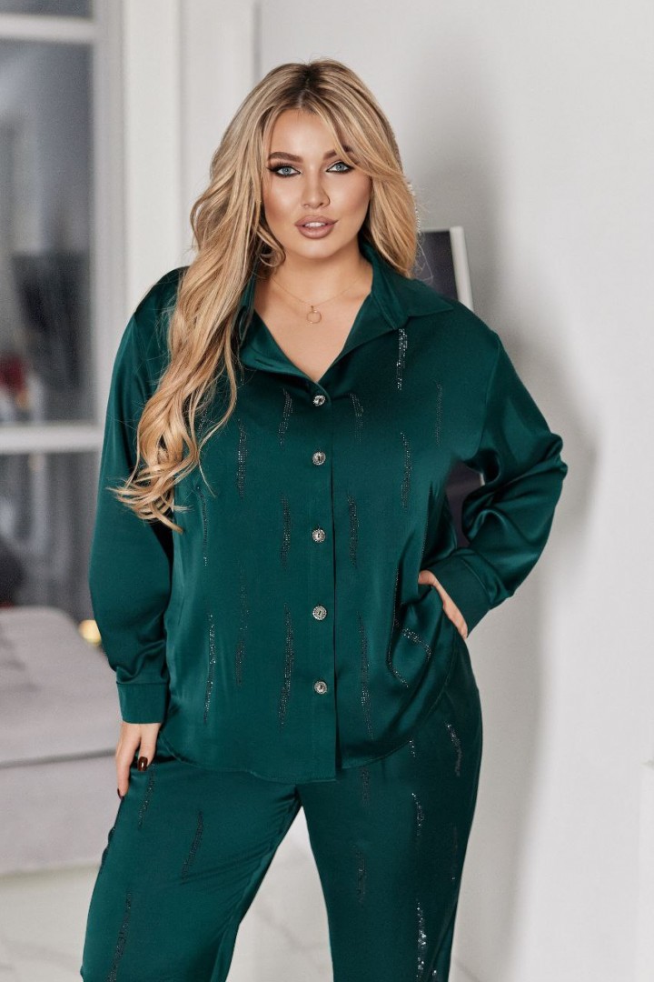 Женский костюм со стразами  VOJ-1047A1000