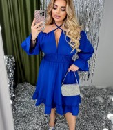 Красивое платье больших размеров  VIA-250A520