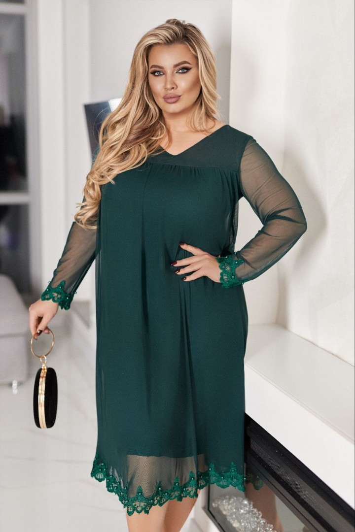 Ніжна нарядна сукня з мереживом VOJ-1042A850