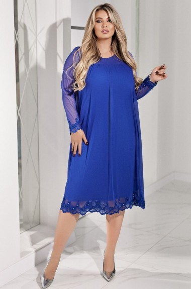 Ніжна нарядна сукня з мереживом VOJ-1042A850 Ніжна нарядна сукня з мереживом VOJ-1042A850