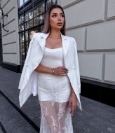 Костюм тройка женский с юбкой LOU-1449A1550