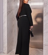 Платье черное нарядное EY-654A19B22