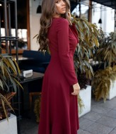 Красивое платье миди NJ-IVP-3121A990