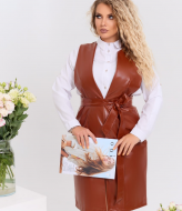 Кожаный сарафан BAB-256A390 Кожаный сарафан BAB-256A390