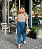 Строгие прямые брюки IV-022A350