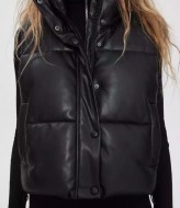 Жилетка з екошкіри VMS-0109A490