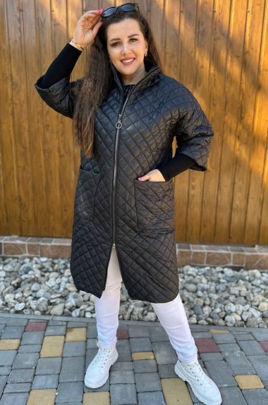 Стеганное пальто VL-133A700