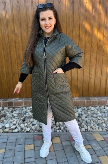 Стеганное пальто VL-133A700