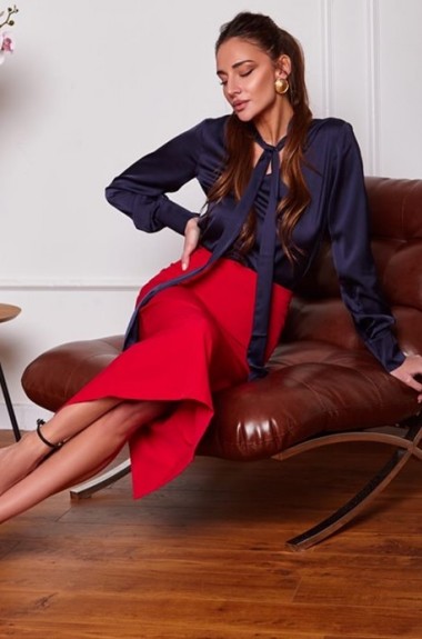 Юбка карандаш ниже колена NJ-OG-113A400 Юбка карандаш ниже колена NJ-OG-113A400