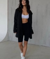 Удлинённый пиджак с карманами ANN-187A380