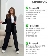 Костюм брючный классика KL-749A900