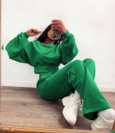 Костюм с укороченной кофтой NJ-IN-650A500