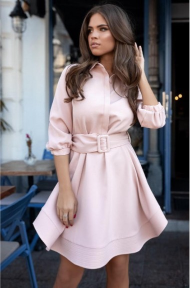 Платье с расклешенной юбкой NJ-IVP-3126A970