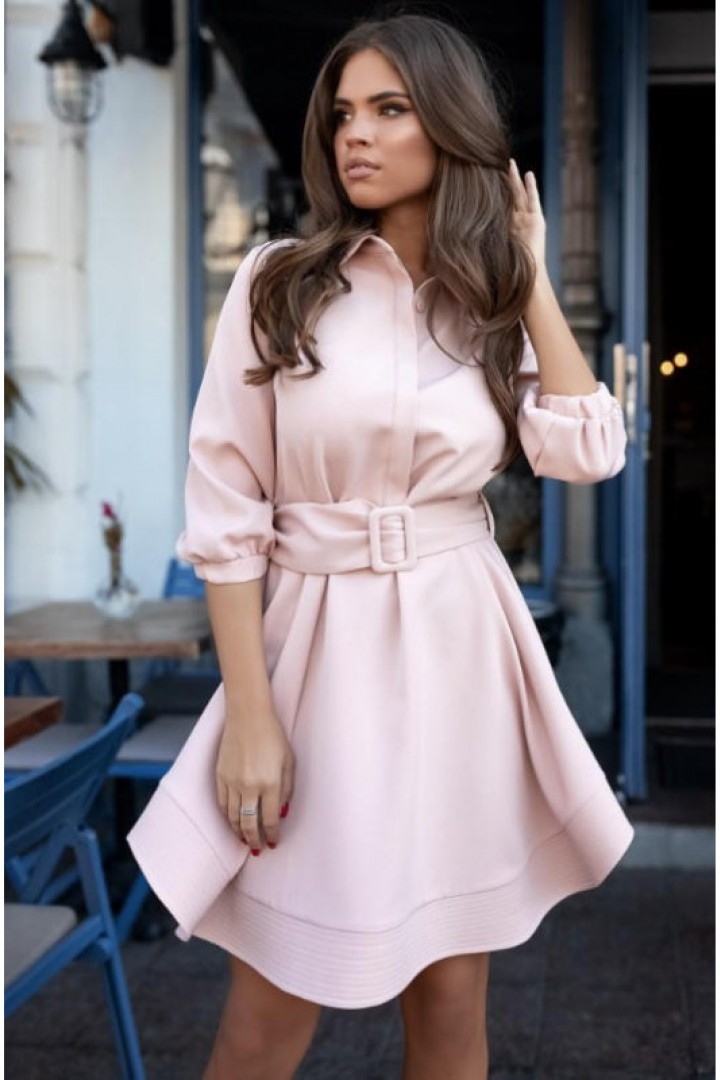 Платье с расклешенной юбкой NJ-IVP-3126A970