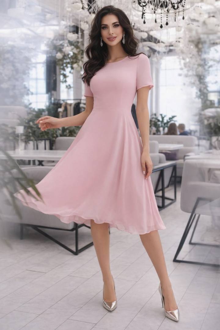 Женское платье однотонные NJ-IVP-3148A890