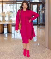 Трикотажный костюм с кардиганом NJ-MA-853A490