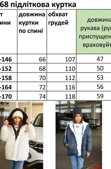 Трендова підліткова куртка EV-2368A820