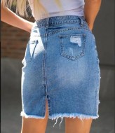 Джинсова спідниця NJ-TD-A716A400