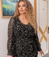 Шифоновая блузка с длинным рукавом VL-833A250