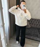 Молочный худи NJ-AMU-889A350