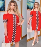 Летнее платье с кружевом OLI-1336A630