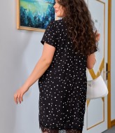 Платье халат на пуговицах OLI-1363A530