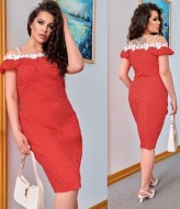 Платье на тонких бретельках OLI-1348A450