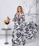 Платье в пол батал EY-611A17B20