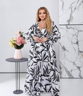 Платье в пол батал EY-611A17B20