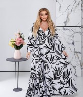 Платье в пол батал EY-611A17B20