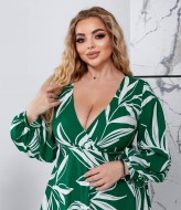 Платье в пол батал EY-611A17B20