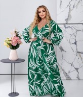 Платье в пол батал EY-611A17B20