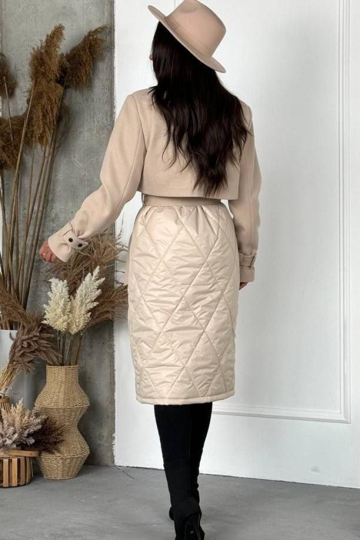 Пальто стьобане  NJ-NOB-24060A1200 