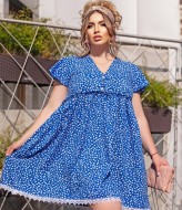 Платье с кокеткой под грудью OLI-1373A500