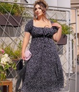 Декольтированное платье OLI-1390A550