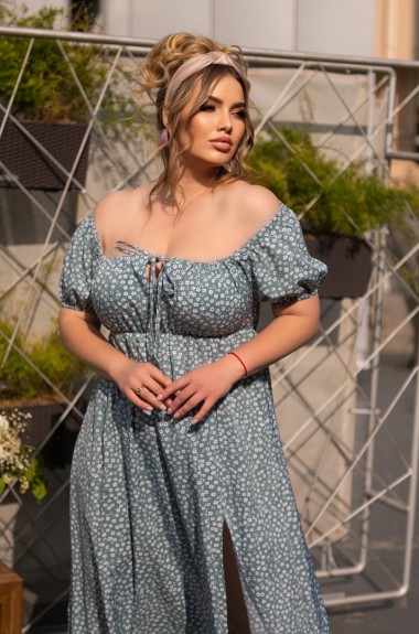 Декольтированное платье OLI-1390A550 Декольтированное платье OLI-1390A550