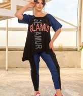 Костюм женский со стразами VOJ-237A600 Костюм женский со стразами VOJ-237A600