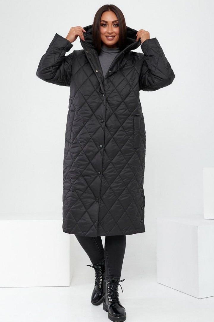Пальто з капюшоном LC-544A800