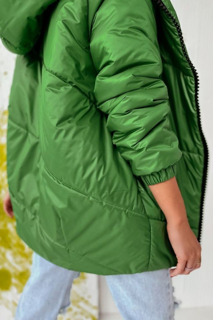 Куртка демисезонная с капюшоном женская AM-5310A670